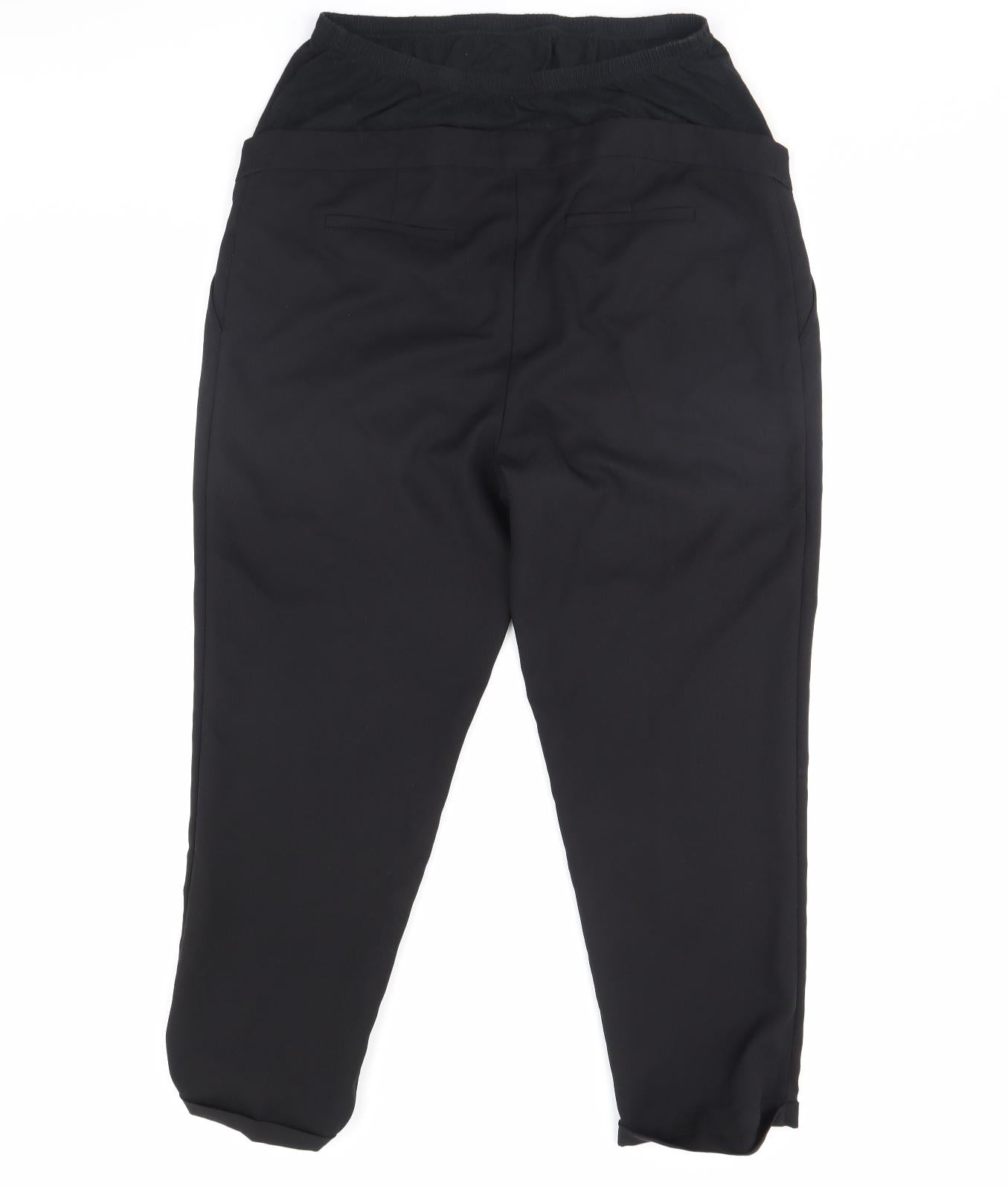 New Look Womens Black   Trousers  Size 14 L27 in