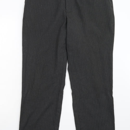 Taylor & Wright Mens Grey Striped  Trousers  Size 36 L31 in