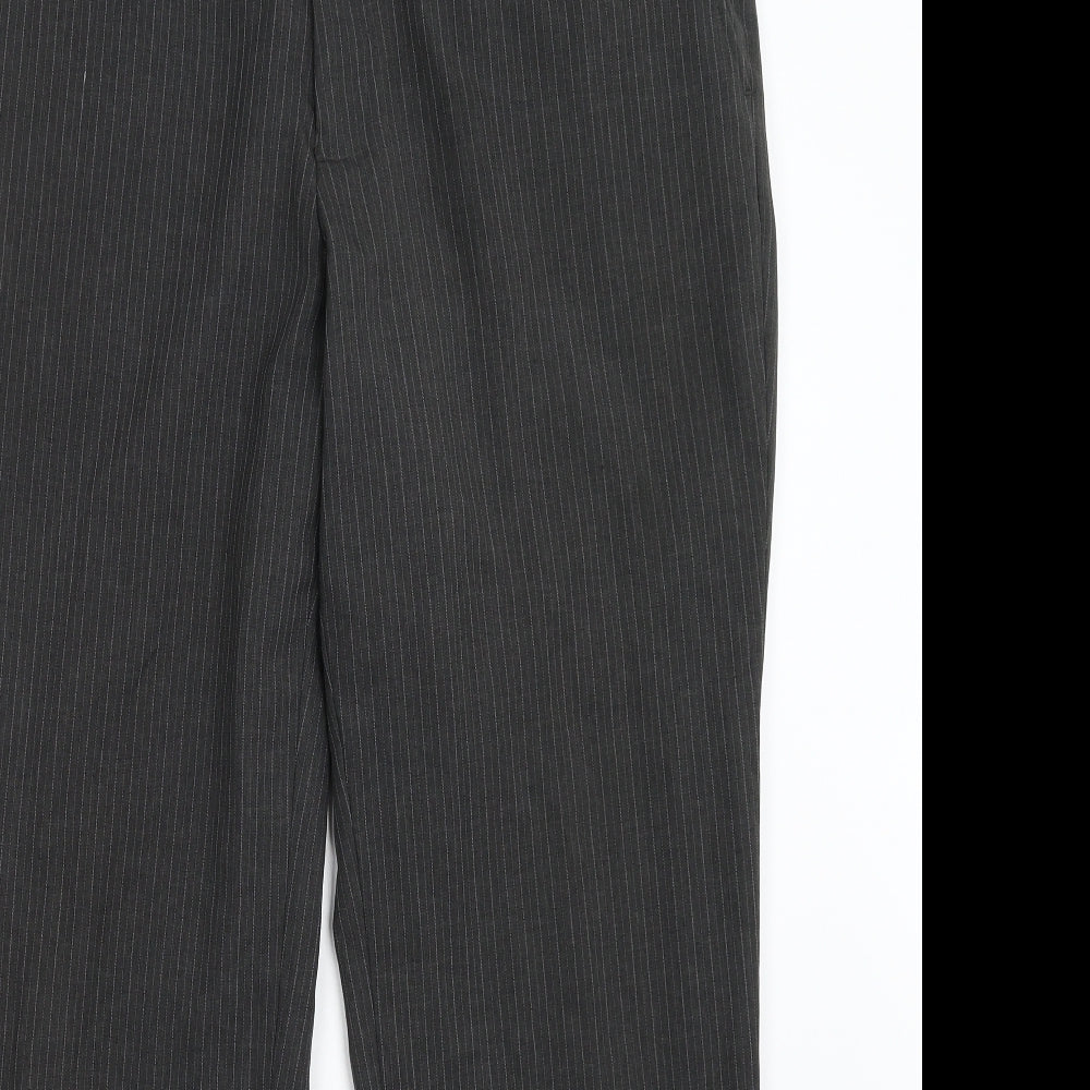Taylor & Wright Mens Grey Striped  Trousers  Size 36 L31 in