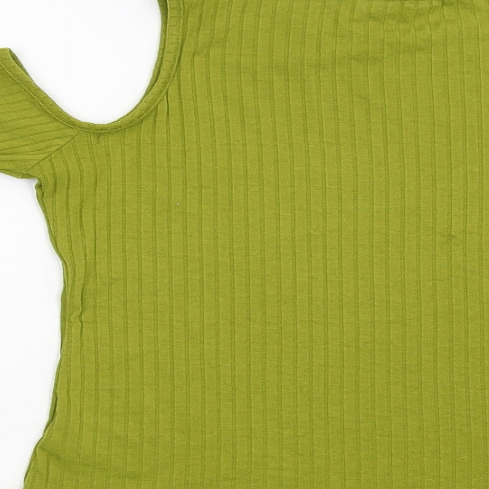 Divided Womens Green   Basic T-Shirt Size M