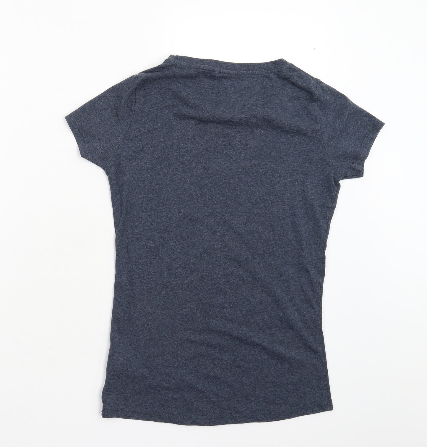 Lee Cooper Womens Blue   Basic T-Shirt Size 8