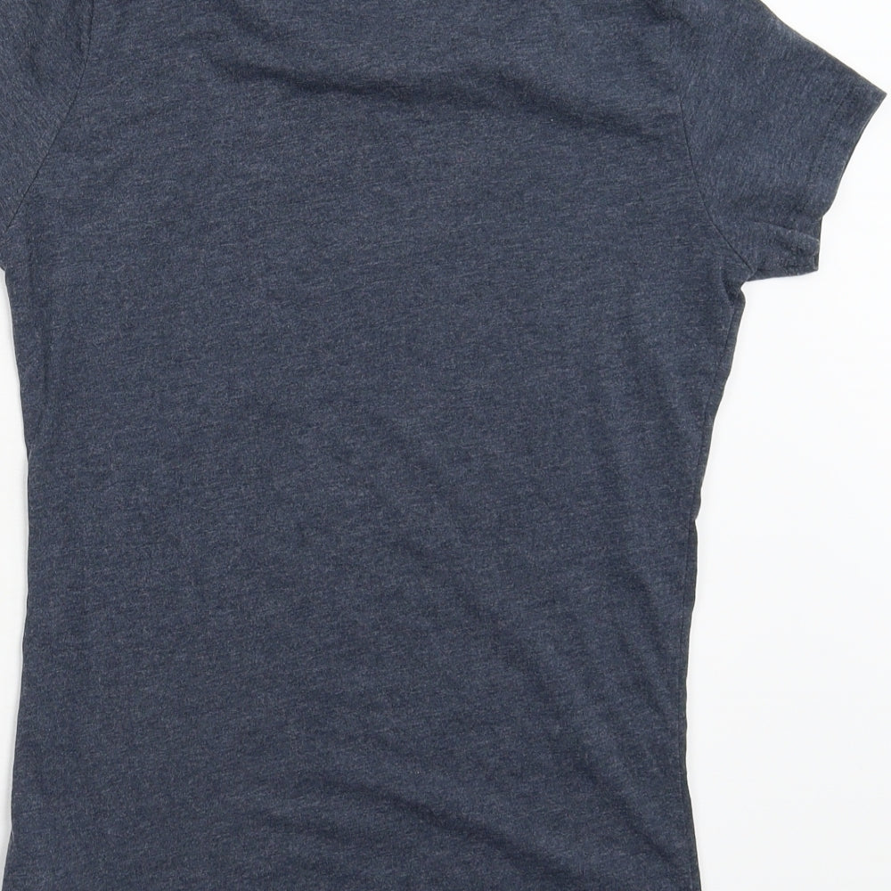 Lee Cooper Womens Blue   Basic T-Shirt Size 8