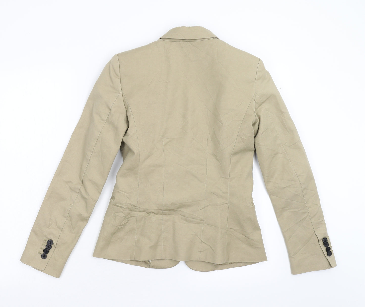MNG Womens Beige   Jacket Blazer Size 6
