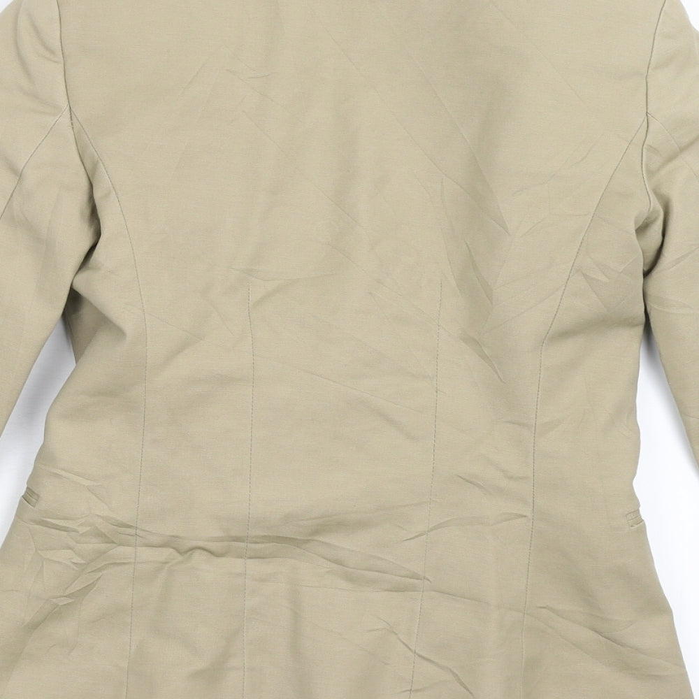 MNG Womens Beige   Jacket Blazer Size 6