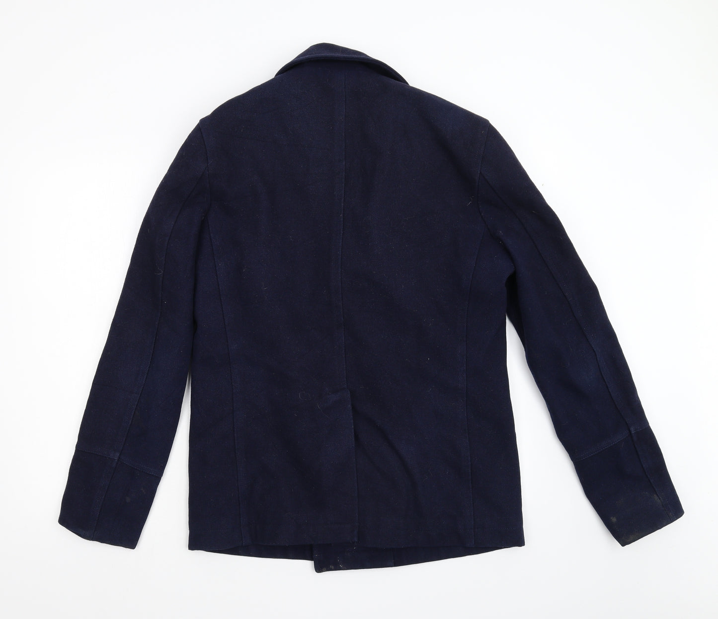 ASOS Womens Blue   Overcoat Coat Size M