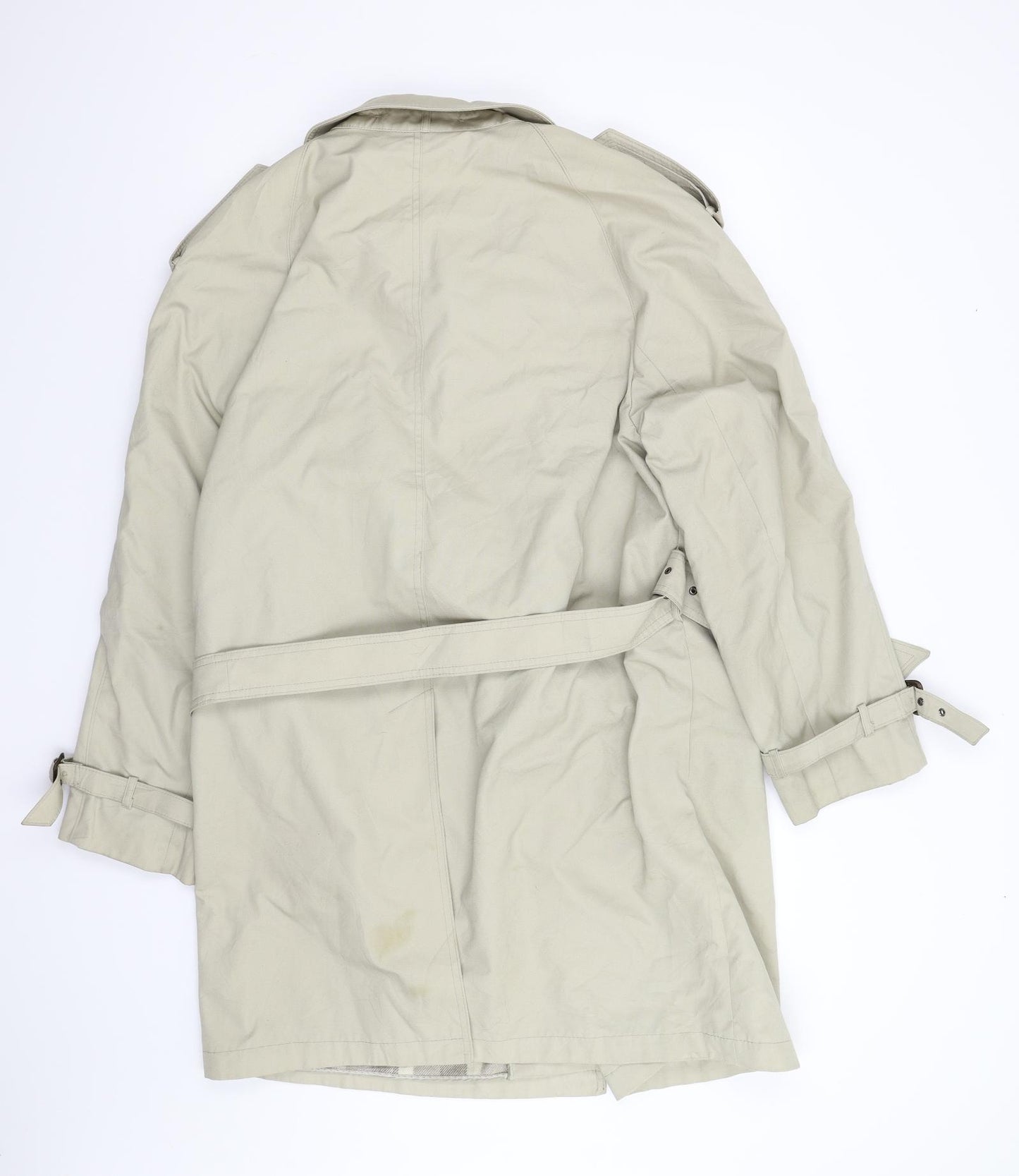 House of Fraser Mens Beige   Trench Coat Coat Size 42