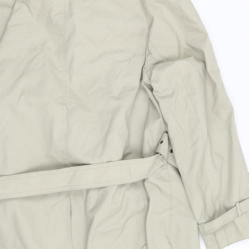 House of Fraser Mens Beige   Trench Coat Coat Size 42