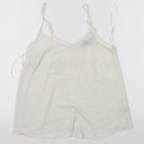 Atmosphere Womens White   Camisole Tank Size 8