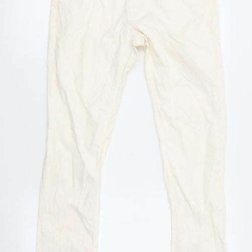 FC Jeans Womens Ivory   Straight Jeans Size 10 L29 in