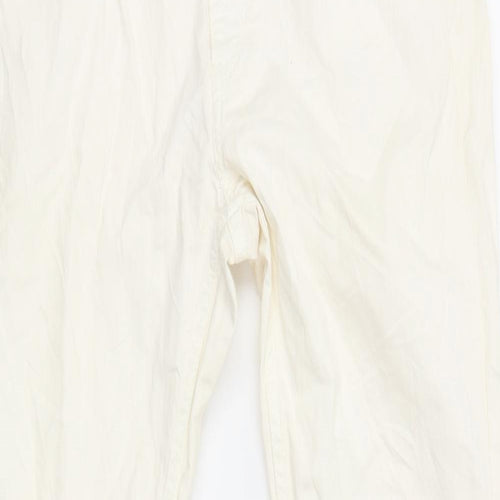 FC Jeans Womens Ivory   Straight Jeans Size 10 L29 in