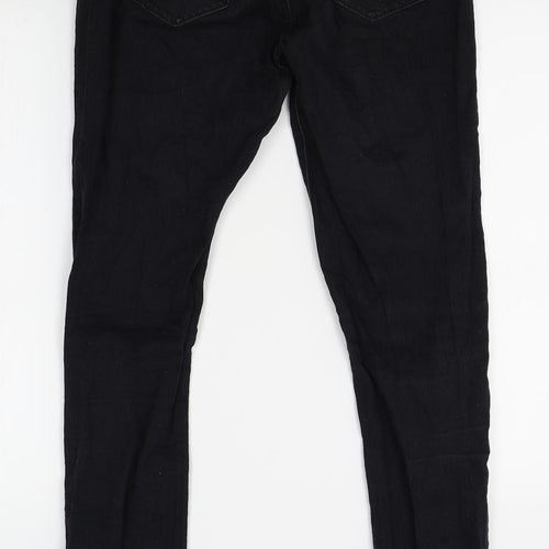 Denim Co Womens Black   Skinny Jeans Size 12 L30 in