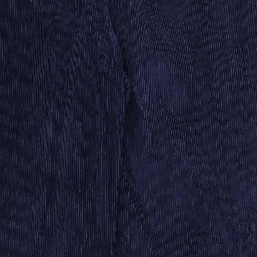 M&S Mens Blue  Corduroy Trousers  Size 38 L31 in