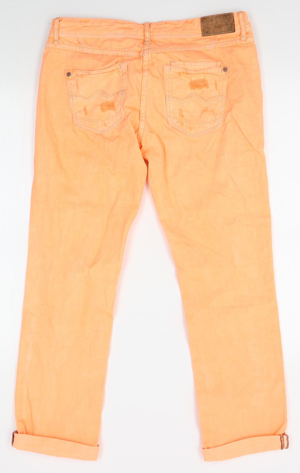 River Island Womens Orange   Straight Jeans Size 12 L27 in