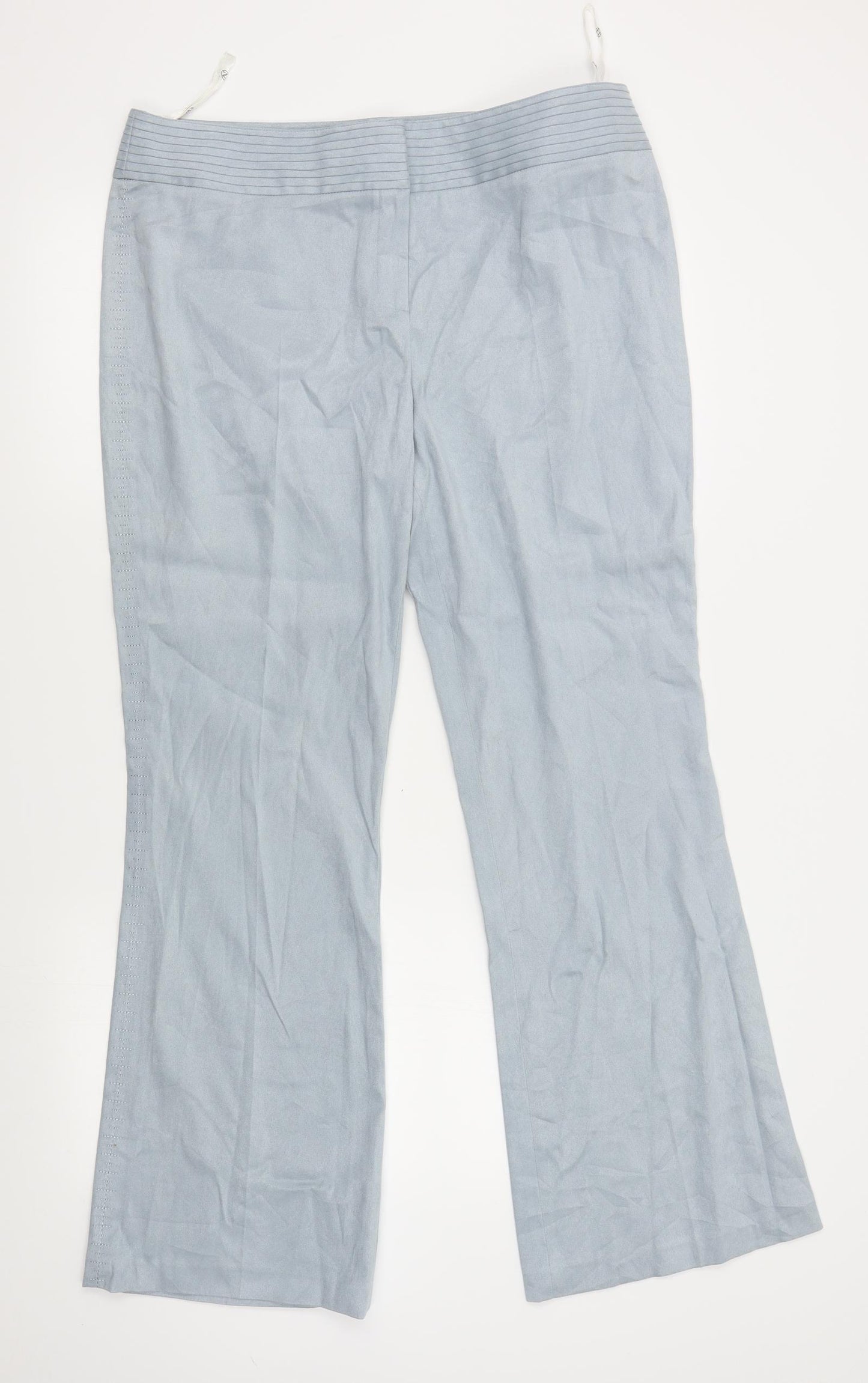 NEXT Womens Blue   Bloomer Trousers Size 16 L30 in