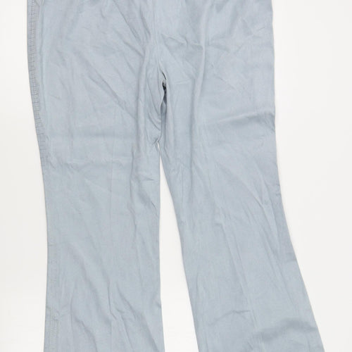 NEXT Womens Blue   Bloomer Trousers Size 16 L30 in