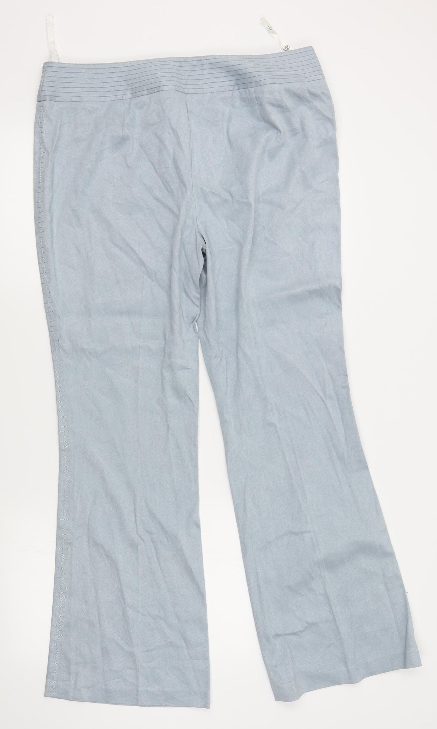 NEXT Womens Blue   Bloomer Trousers Size 16 L30 in