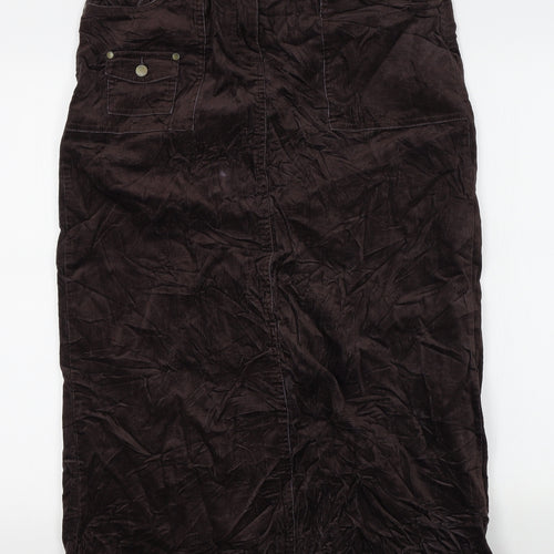 NEXT Womens Brown   Straight & Pencil Skirt Size 12