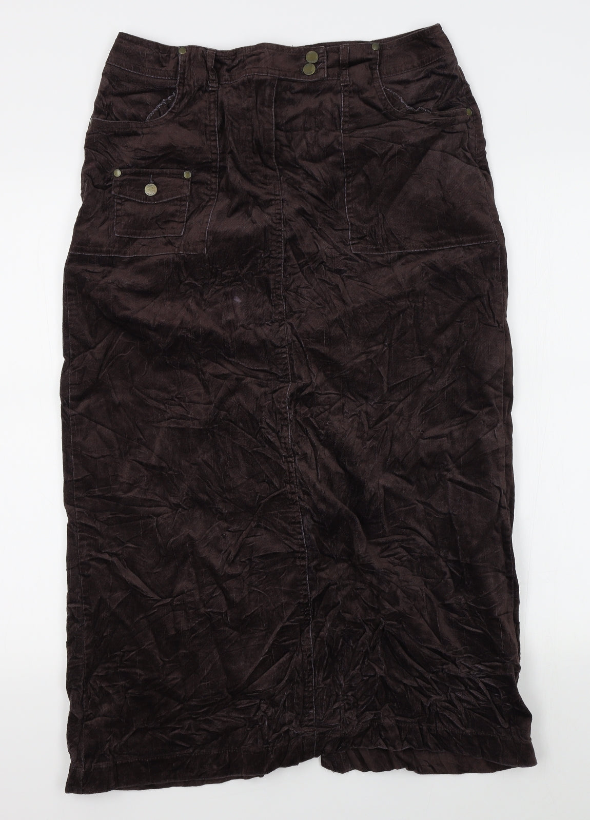 NEXT Womens Brown   Straight & Pencil Skirt Size 12