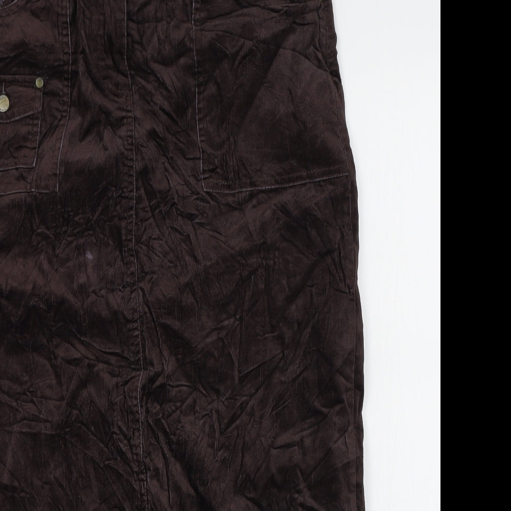 NEXT Womens Brown   Straight & Pencil Skirt Size 12