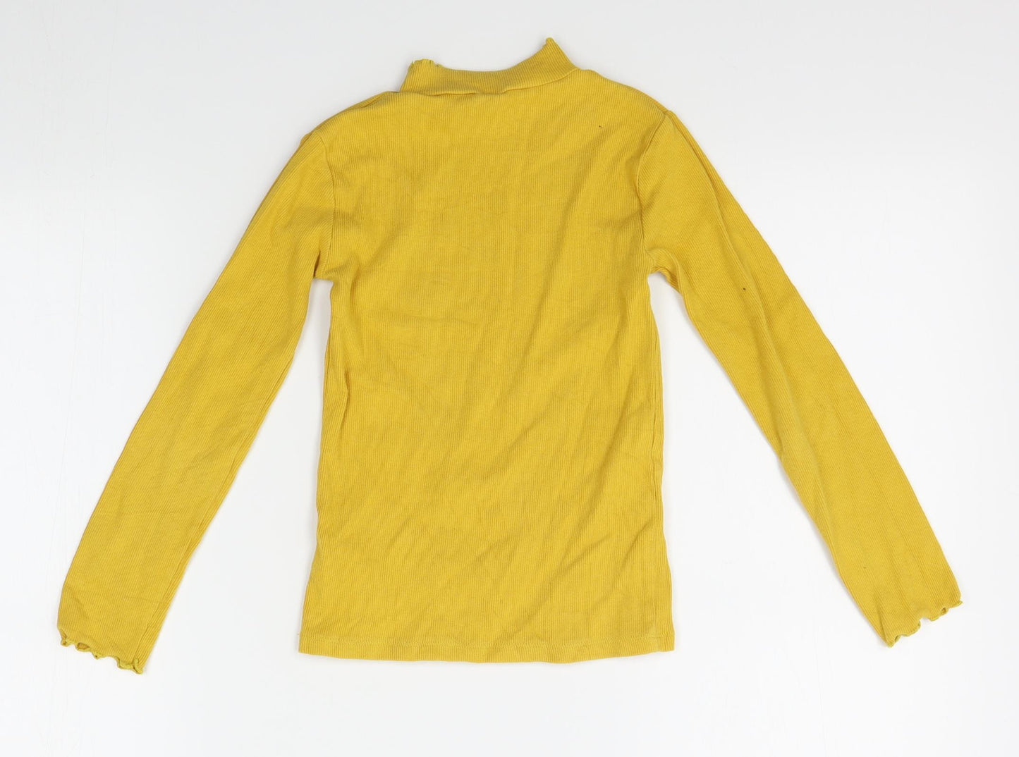 F&F Girls Yellow   Pullover Jumper Size 9-10 Years