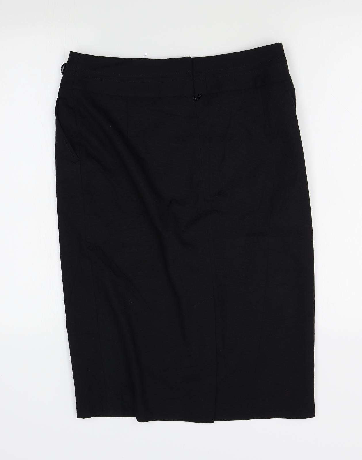 NEXT Womens Black   Straight & Pencil Skirt Size 12