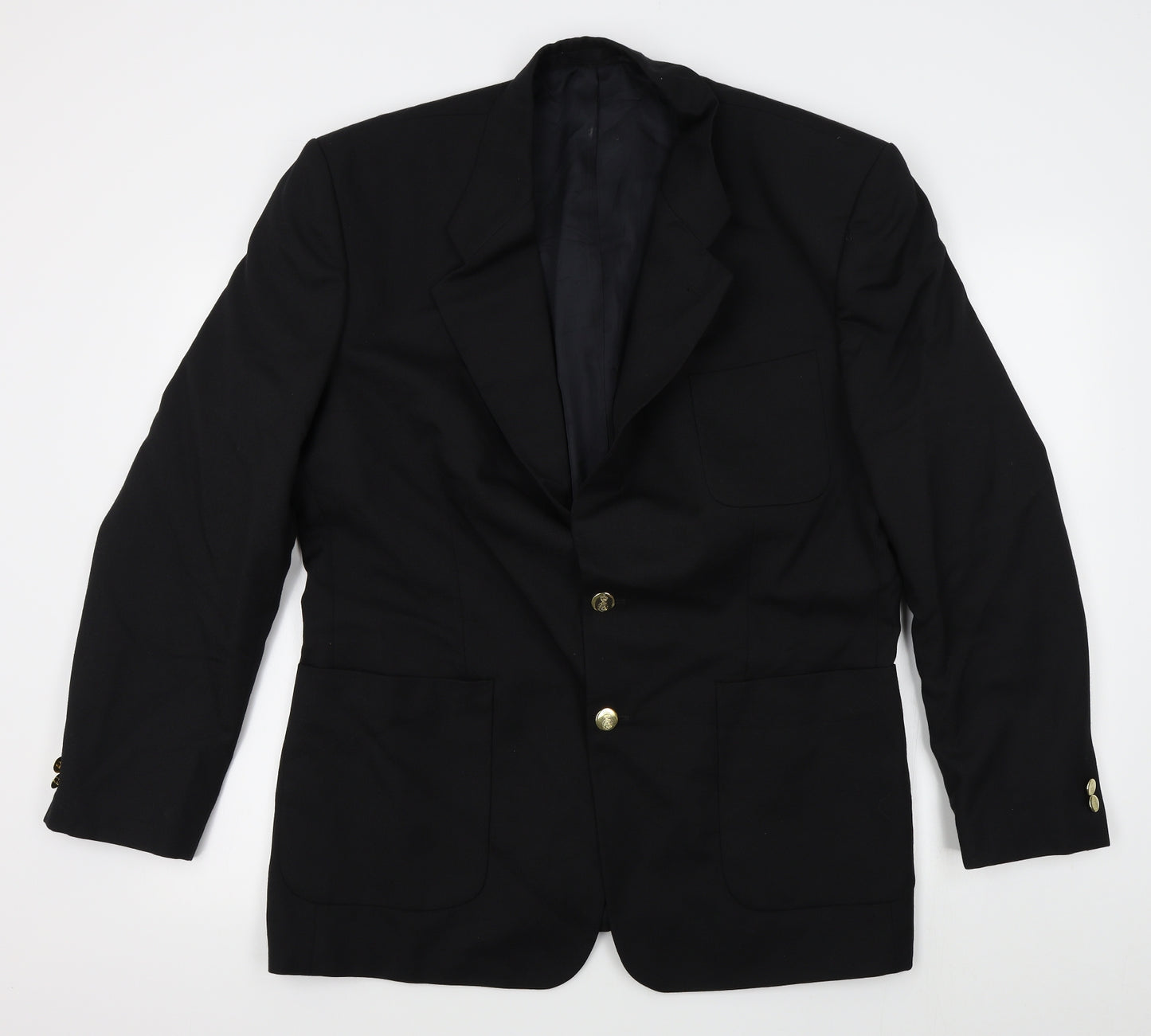 cohesion Mens Black   Jacket Blazer Size 44
