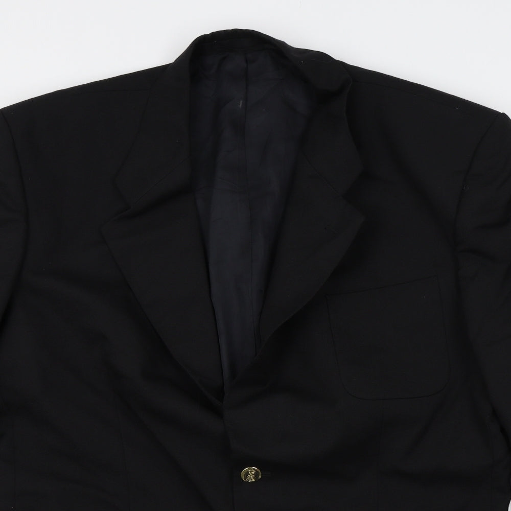 cohesion Mens Black   Jacket Blazer Size 44