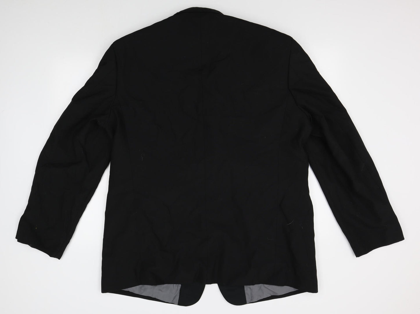 armando Mens Black   Jacket Blazer Size 48