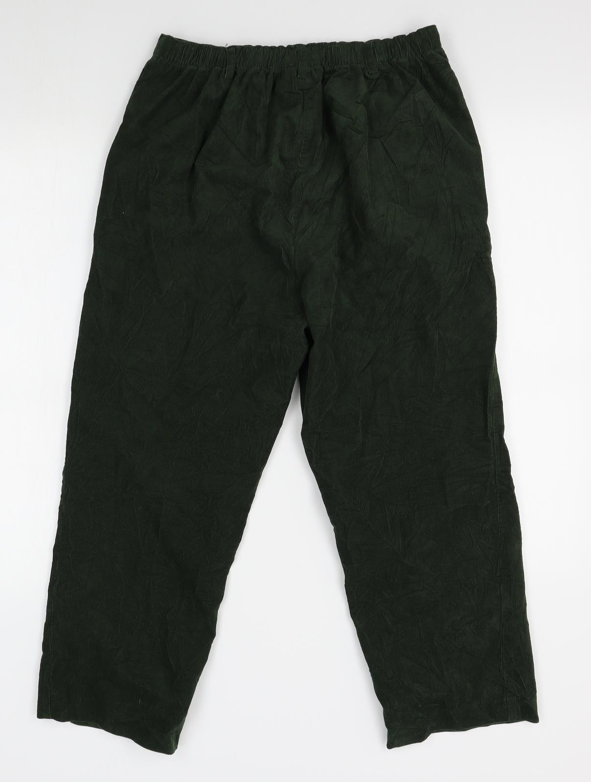 lands end Womens Green   Trousers  Size 12 L22 in