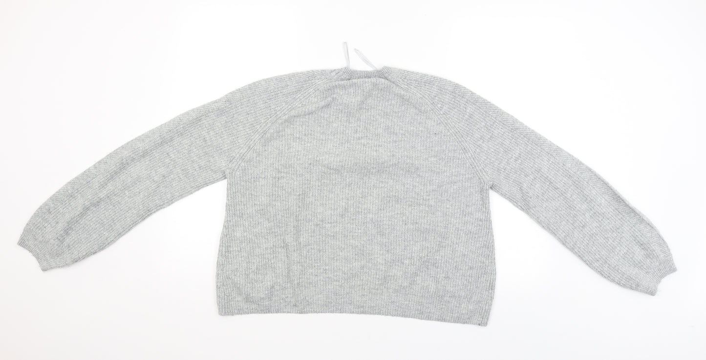 Topshop Womens Grey   Pullover Jumper Size 10