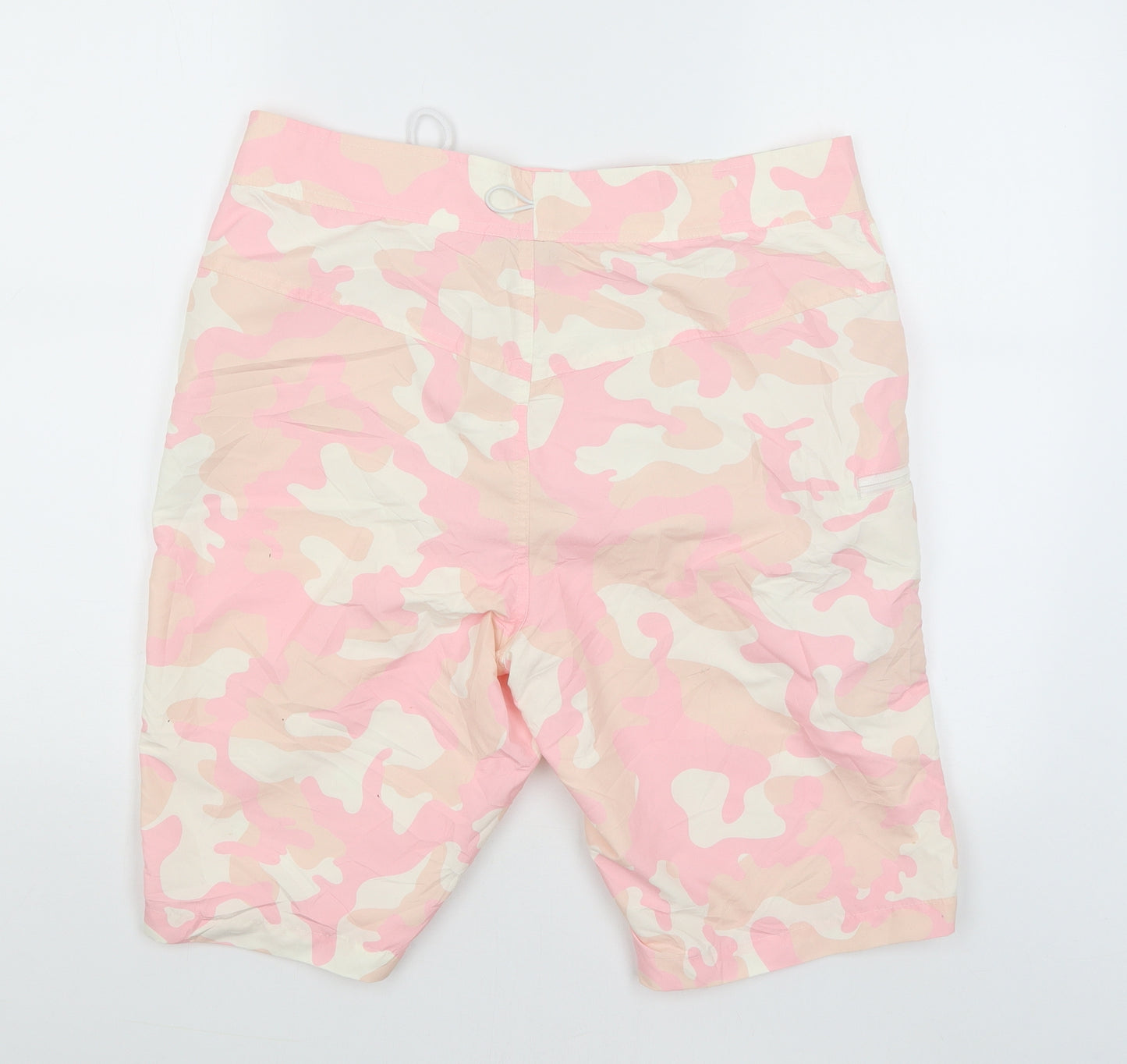 ASOS Mens Pink Camouflage  Cargo Shorts Size M