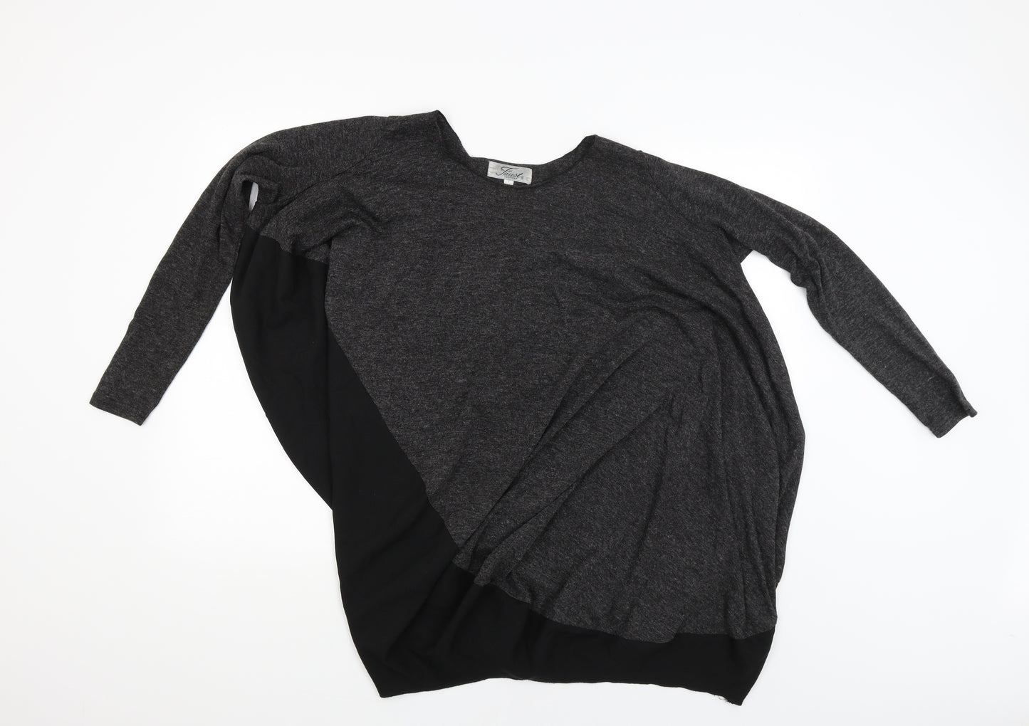 Faust Womens Grey   Pullover Jumper Size M