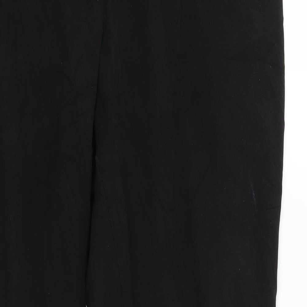 M&S Womens Black   Trousers  Size 14 L30 in