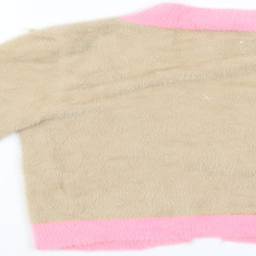 Glamious Womens Brown   Cardigan Jumper Size 8
