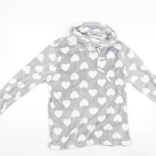 Matalan Womens Grey Solid  Babydoll Dress Size S  - Hearts