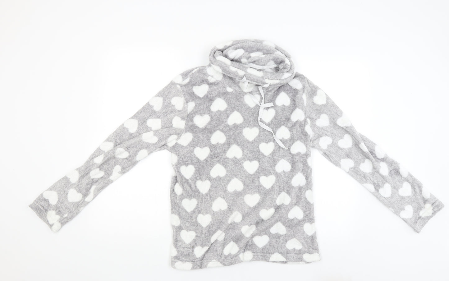 Matalan Womens Grey Solid  Babydoll Dress Size S  - Hearts