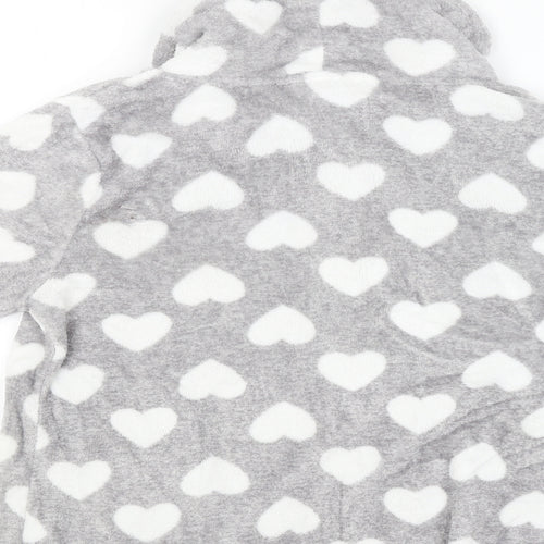 Matalan Womens Grey Solid  Babydoll Dress Size S  - Hearts