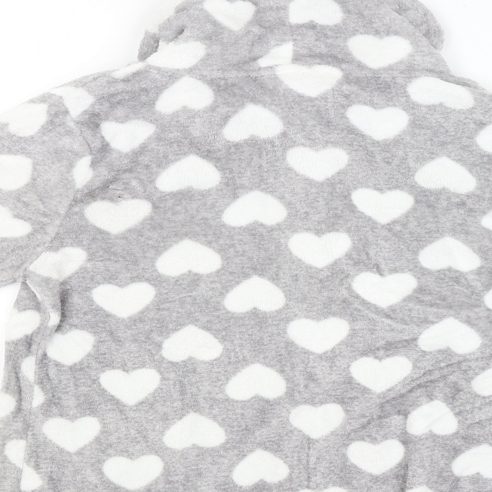 Matalan Womens Grey Solid  Babydoll Dress Size S  - Hearts