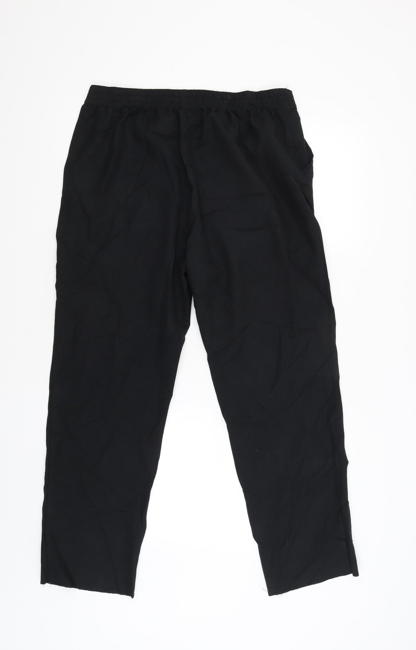 M&S Womens Black   Trousers  Size 14 L25 in