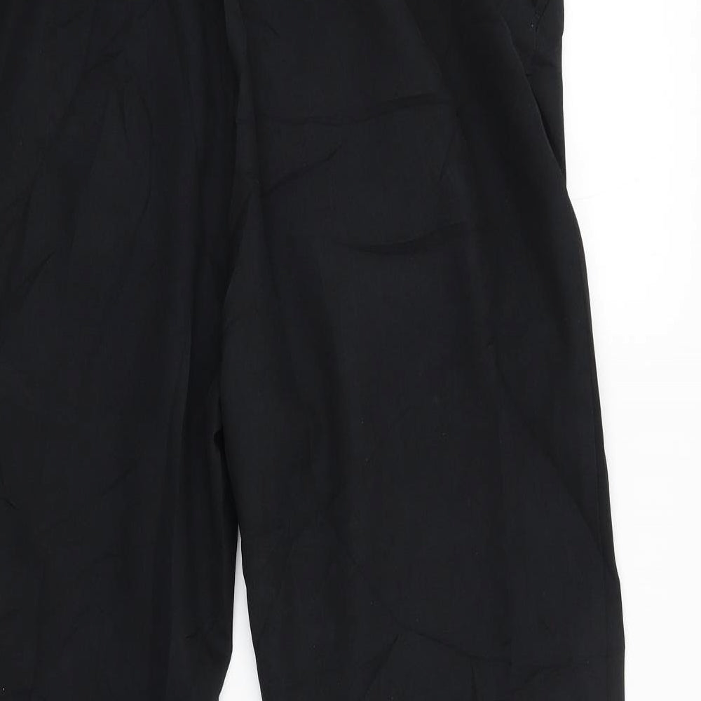 M&S Womens Black   Trousers  Size 14 L25 in