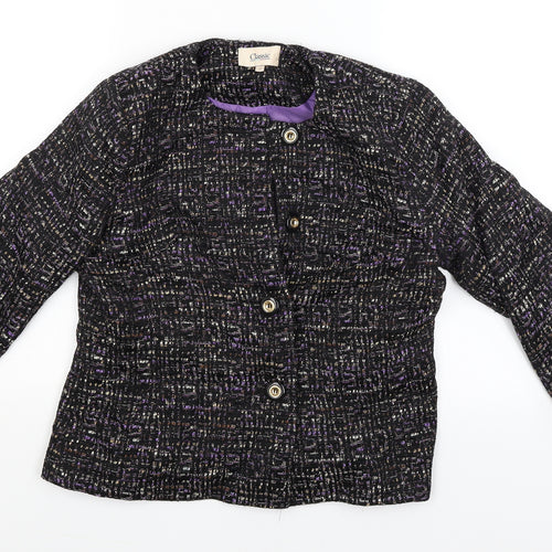 Classic Womens Black   Jacket  Size 12