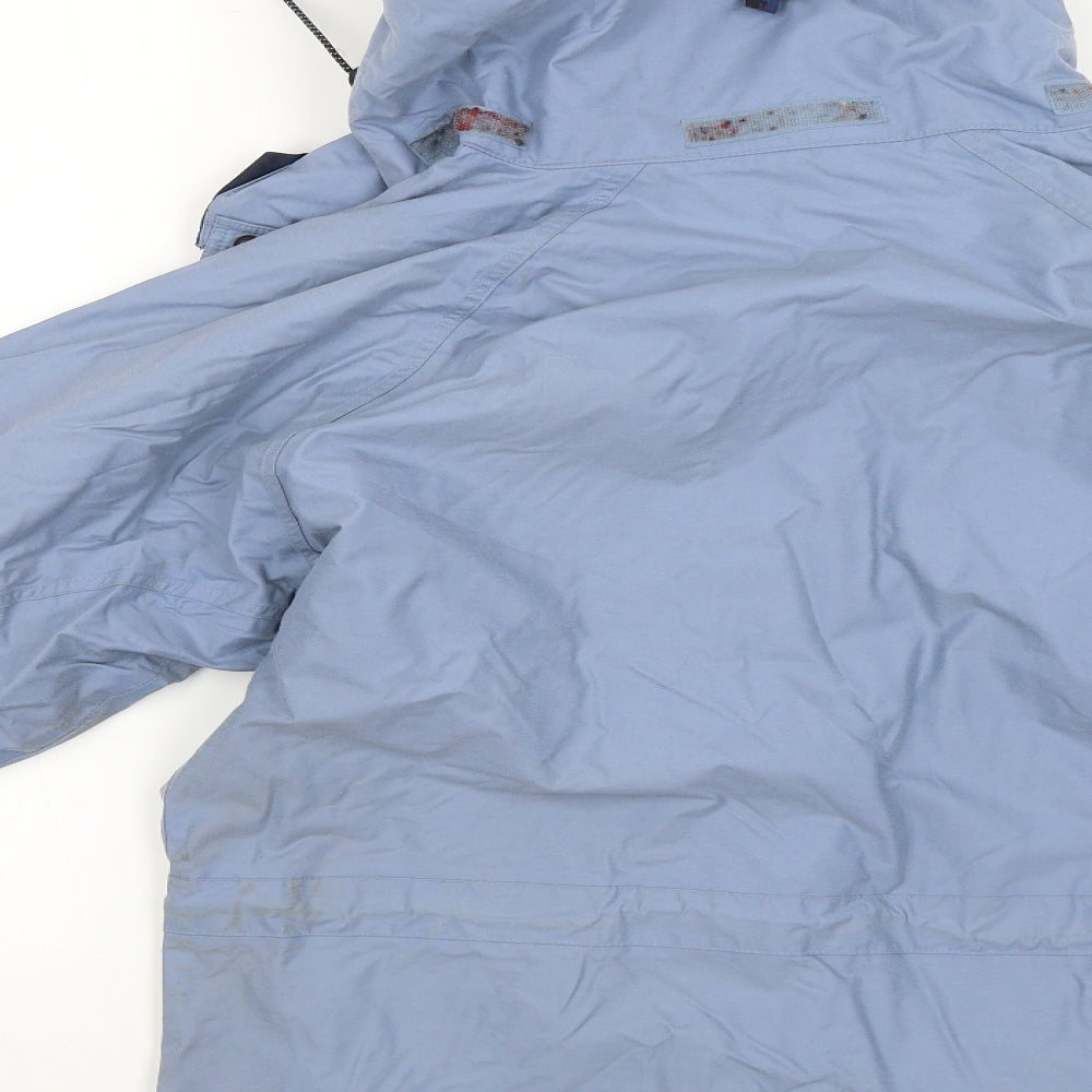 Spray Way Womens Blue   Windbreaker Coat Size M