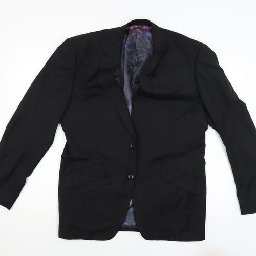 Harris&Howard Mens Black   Jacket Blazer Size 42