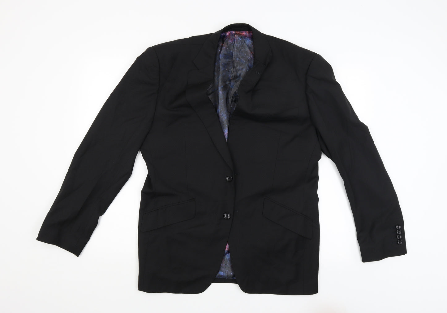 Harris&Howard Mens Black   Jacket Blazer Size 42