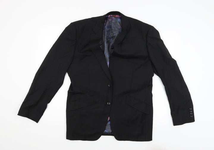 Harris&Howard Mens Black   Jacket Blazer Size 42