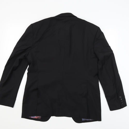 Harris&Howard Mens Black   Jacket Blazer Size 42