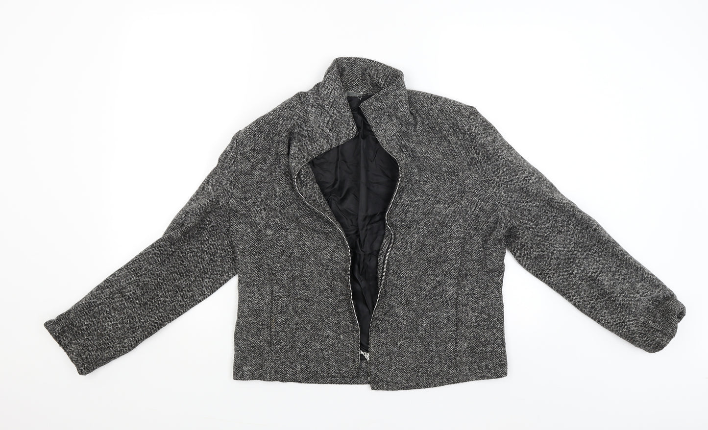Marks and Spencer Womens Grey   Jacket Coat Size 14