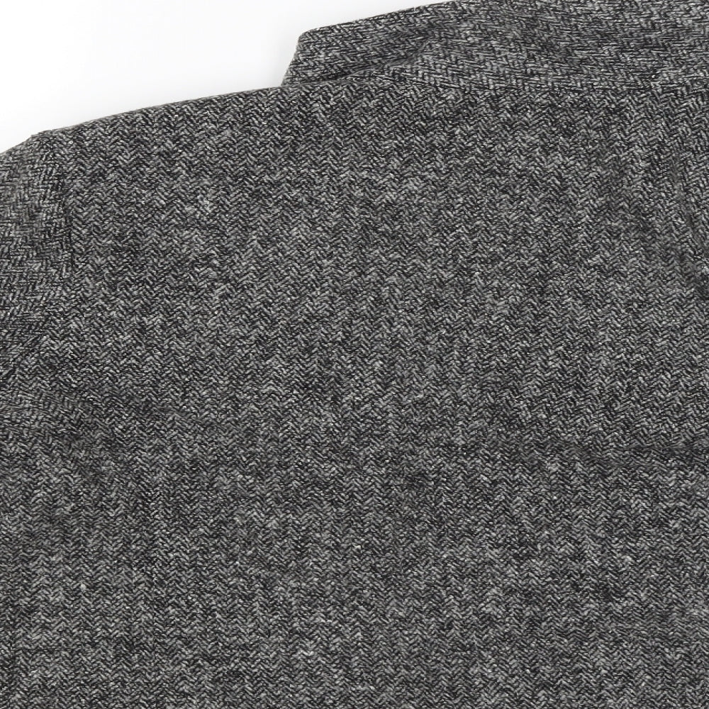 Marks and Spencer Womens Grey   Jacket Coat Size 14