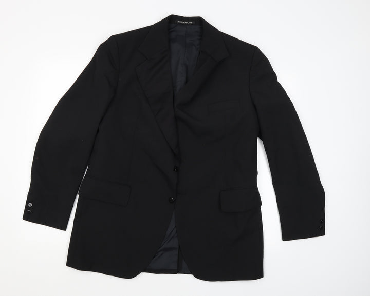 Burton Mens Black   Jacket Blazer Size 40