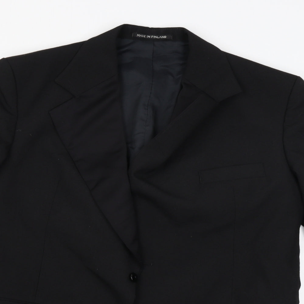 Burton Mens Black   Jacket Blazer Size 40